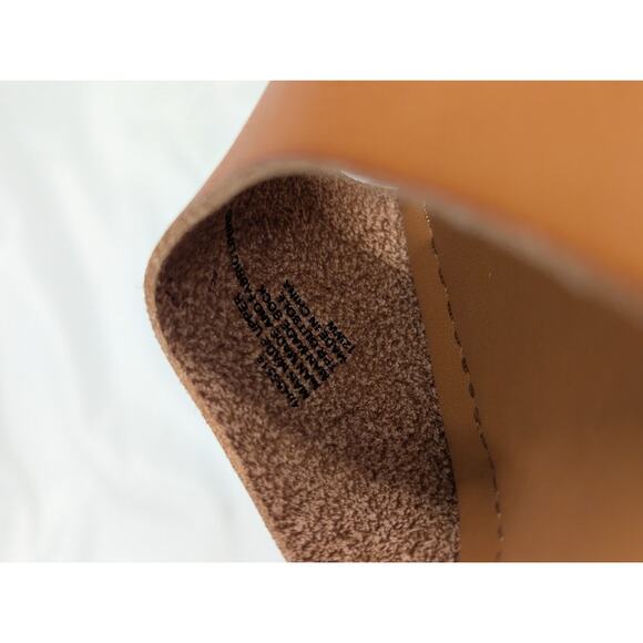 Torrid Ankle Strap Block Heels 12WW Tan Dressy High Heeled Open Toe Sandal - Picture 10 of 11